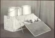 Cook stove and pots for camping