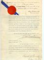 Assignment document for rights to patent from George Eastman to Eastman Kodak Company