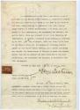 Assignment document for rights to patent from George Eastman to Eastman Kodak Company