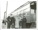 George Eastman with Ellen Dryden, the Whipples and Dr. & Mrs. Warren, Oak Lodge Trip