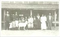 African American family at Oak Lodge