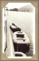 Rafts beside boat, Pacific Coast Trip