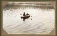 Boat in lake, Pacific Coast Trip