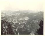 Nevada and Vernal Falls, Yosemite, Pacific Coast Trip