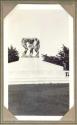 Unidentified monument, Pacific Coast Trip