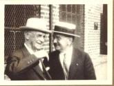 George Eastman and unidentified man, Pacific Coast Trip
