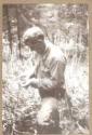 Hunting companion in forest, Pacific Coast Trip