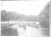 Companions in canoes, Grand Cascapedia Trip