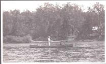 Charles Newhall fishing, Grand Cascapedia Trip