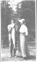 Fishing companions with fish, Grand Cascapedia Trip