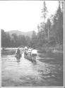 Group in canoes, Grand Cascapedia Trip