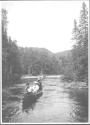 Group in canoes, Grand Cascapedia Trip