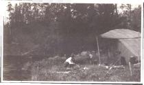 Camp scene, Grand Cascapedia Trip