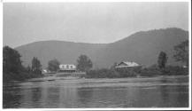 View of lodge, Grand Cascapedia Trip