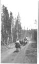 Riders and wagons, Wyoming Trip