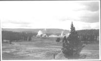 Yellowstone geyser, Wyoming Trip