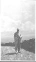 George Eastman using camera, Wyoming Trip