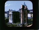Temple of Jupiter's ruins. Rome