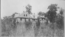 View of lodge and gazebo, Oak Lodge Trip