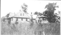 View of lodge and gazebo, Oak Lodge Trip