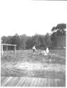 Couple in field, Oak Lodge Trip