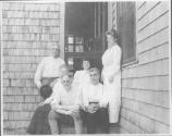 George Eastman and guests, Oak Lodge Trip