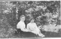 Adelaide Hubbell and Josephine Dickman, Oak Lodge Trip