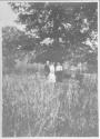Group near base of tree, Oak Lodge Trip
