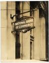 [Columned entrance of the National Bank of Commerce]