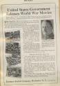 Kodak advertisement for World War Cinegraphs featuring the endorsement of General Pershing