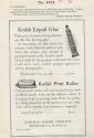 Advertisement for Kodak Liquid Glue and Print Roller