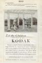 Advertisment for Kodak and Brownie Cameras