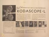 Kodak advertisement for Kodascope L projector