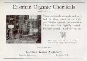 Kodak advertisement for Eastman Organic Chemicals
