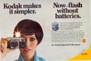 Advertisement for the Kodak Instamatic X-15 Camera