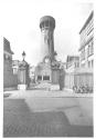 Vincennes.  Main entrance 1950, the two chimney stacks having been removed in 1935.