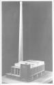 Vincennes.  Model of the power house.
