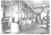Vincennes-base making department-roll coating room.