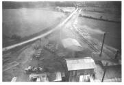 Sable - View from shaft showing track connecting mine to railroad station