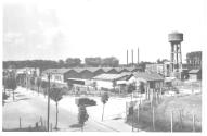 Entrance to plant