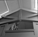 [Ansel Adams looking down from an attic]