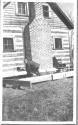 George Eastman working on deck construction, Oak Lodge Trip