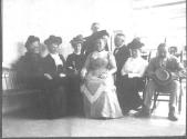 George Eastman and travel companions, Oak Lodge Trip