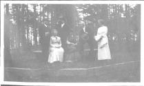 George Eastman and guests, Oak Lodge Trip