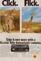 Advertisement for the Kodak Tele-Instamatic Camera