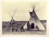 [Head Above Water with two women, Tsuut’ina Indians]