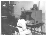 Fulham - Checking 35 mm on Microfile Reader