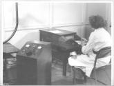 Fulham - Using Recordak Machine