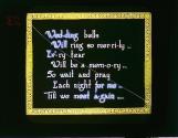 Wed-ding bells Will ring so mer-ri-ly--Ev'-ry tear Will be a mem-o- ry.- ....