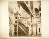 Jerusalem, Interior of mosque of El Aksa